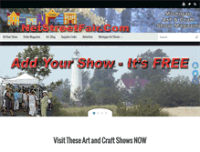 Tablet Screenshot of netstreetfair.com